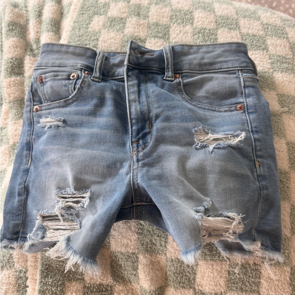 American eagle next level stretch jean shorts size 2